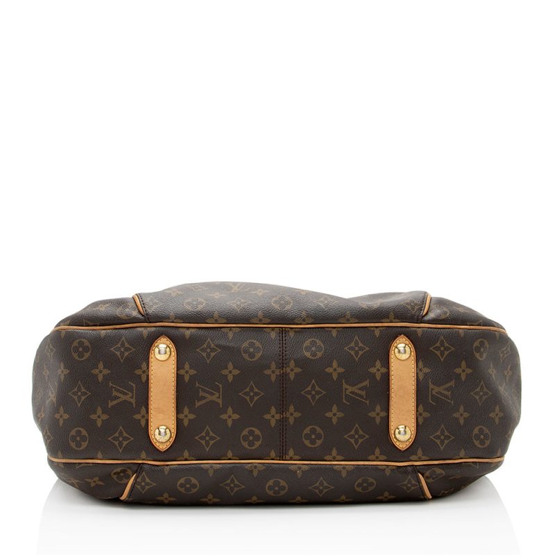 Louis Vuitton Monogram Canvas Galliera GM Shoulder Bag (SHF-21210) - Image 3