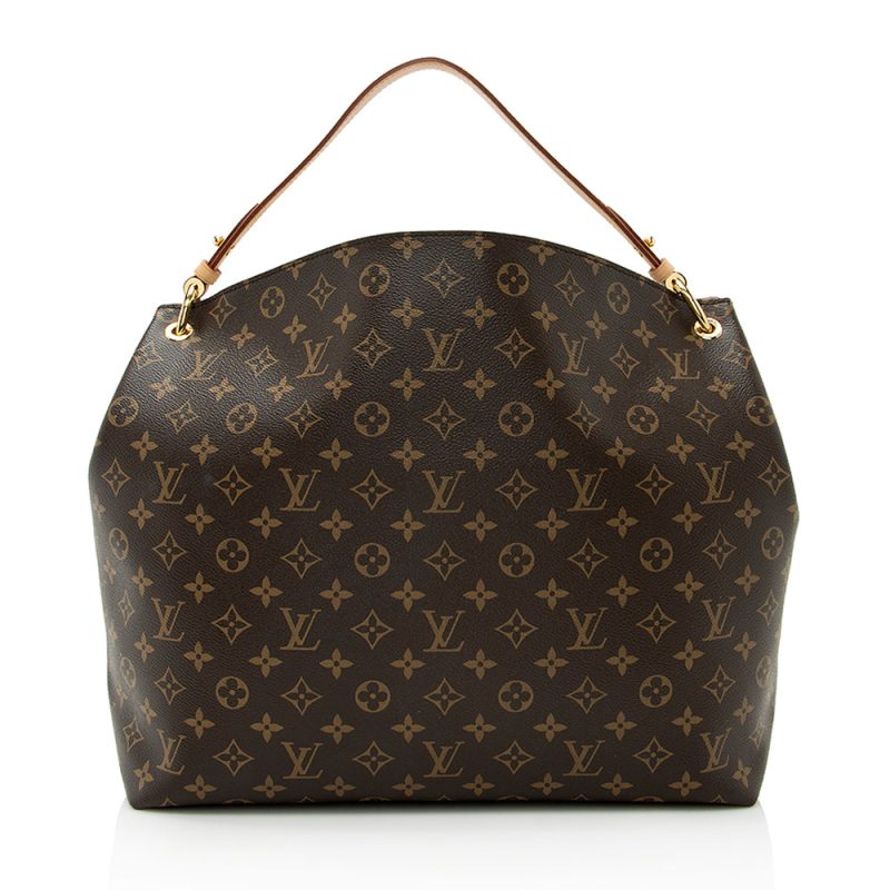 Louis Vuitton Monogram Canvas Graceful MM Hobo (SHF-21715) - Image 2