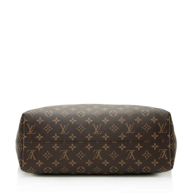 Louis Vuitton Monogram Canvas Graceful MM Hobo (SHF-21715) - Image 3