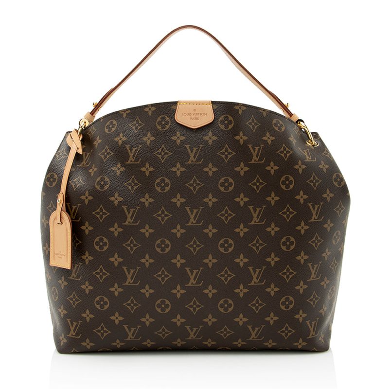 Louis Vuitton Monogram Canvas Graceful MM Hobo (SHF-21715) - Image 15