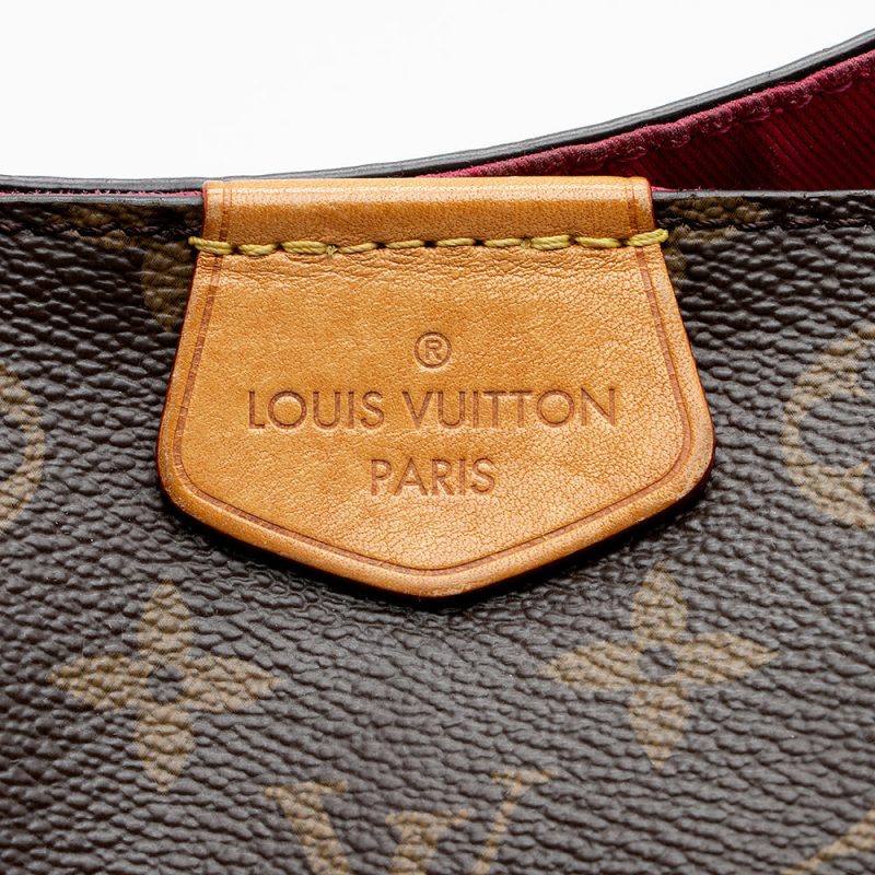 Louis Vuitton Monogram Canvas Graceful PM Hobo (SHF-20956) - Image 8