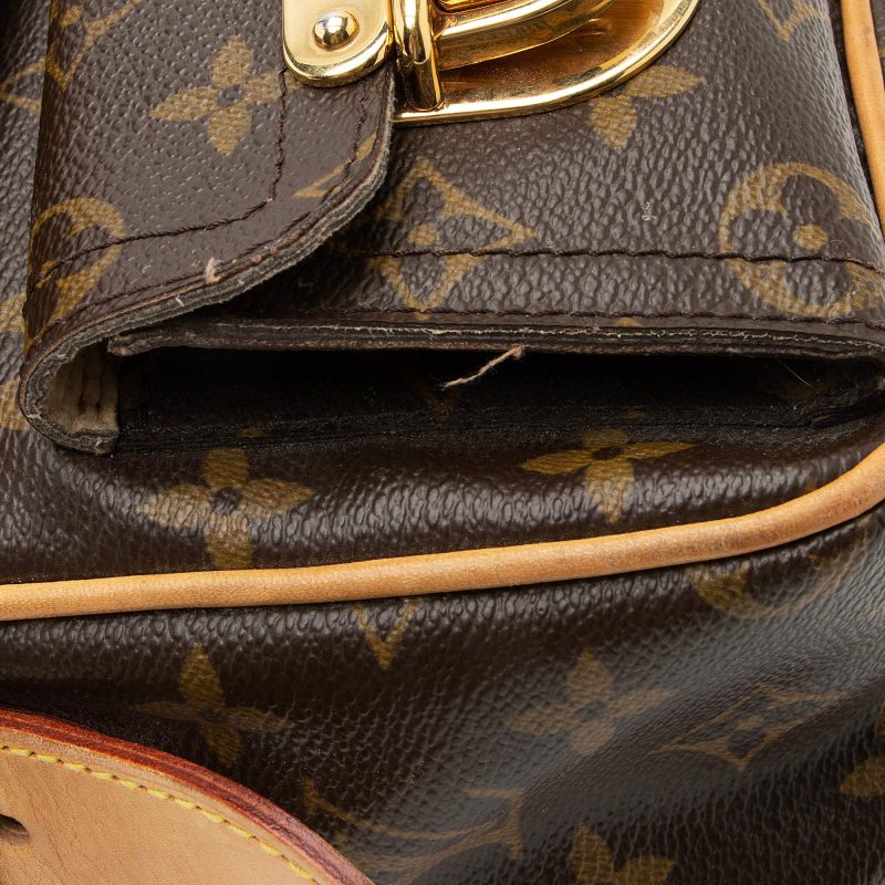 Louis Vuitton Monogram Canvas Hudson PM Shoulder Bag (SHF-23168) - Image 16