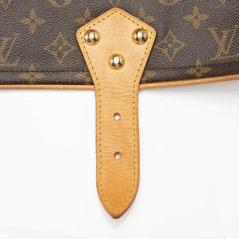 Louis Vuitton Monogram Canvas Hudson PM Shoulder Bag (SHF-23168) - Image 9