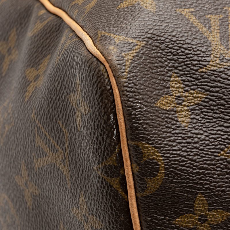 Louis Vuitton Monogram Canvas Keepall 55 Duffel Bag (SHF-20296) - Image 11