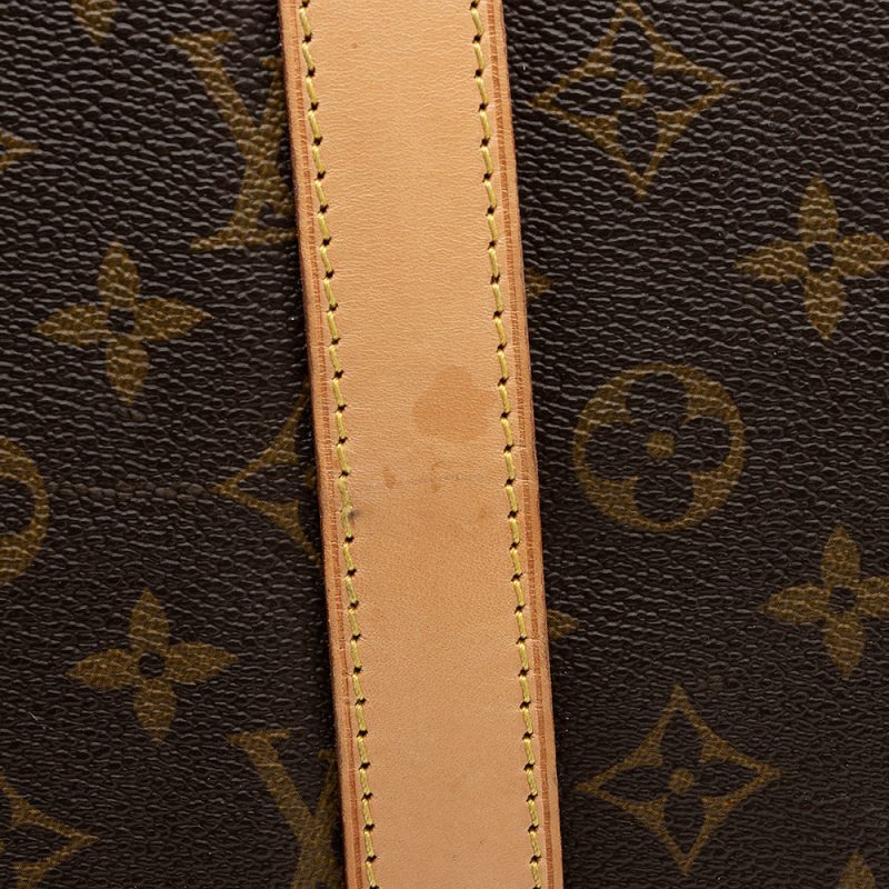 Louis Vuitton Monogram Canvas Keepall 55 Duffel Bag (SHF-20296) - Image 12
