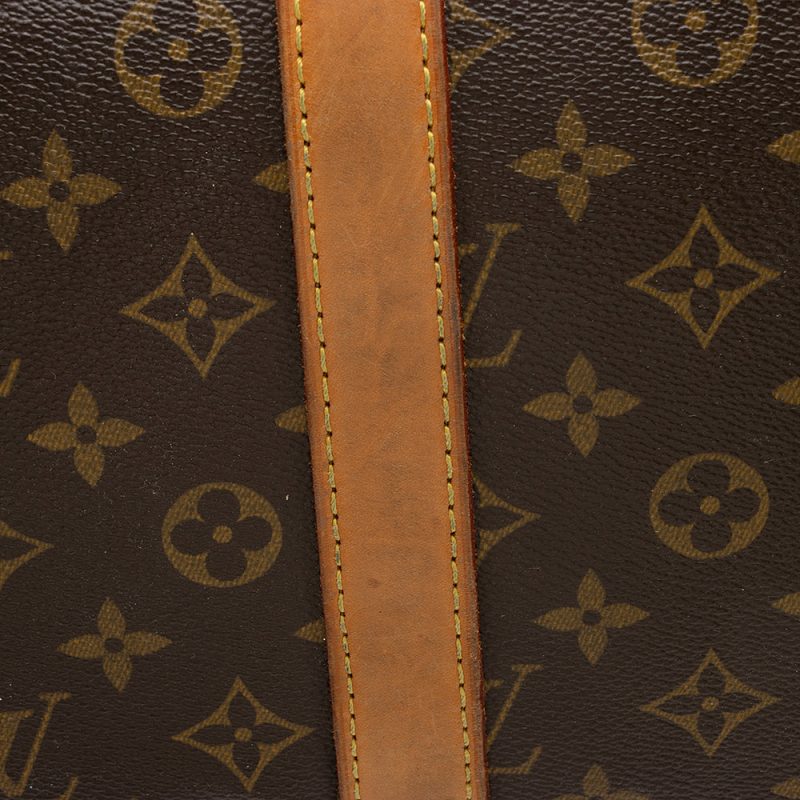 Louis Vuitton Monogram Canvas Keepall 55 Duffle Bag (SHF-22928) - Image 16