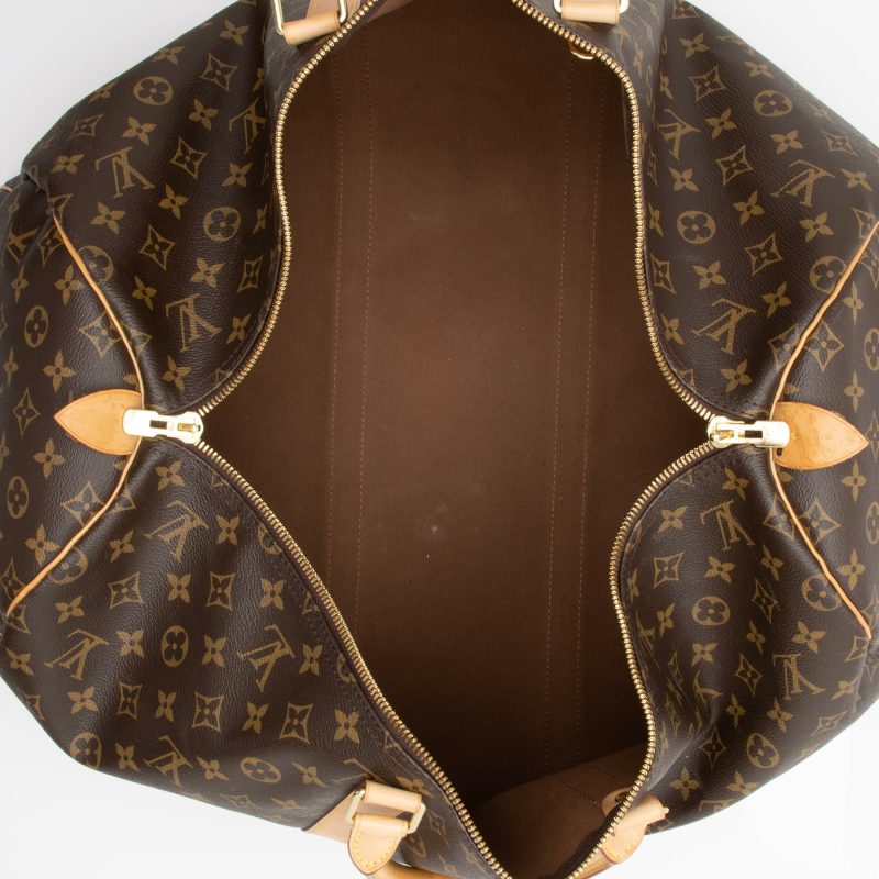Louis Vuitton Monogram Canvas Keepall 55 Duffle Bag (SHF-AqdA4y) - Image 6