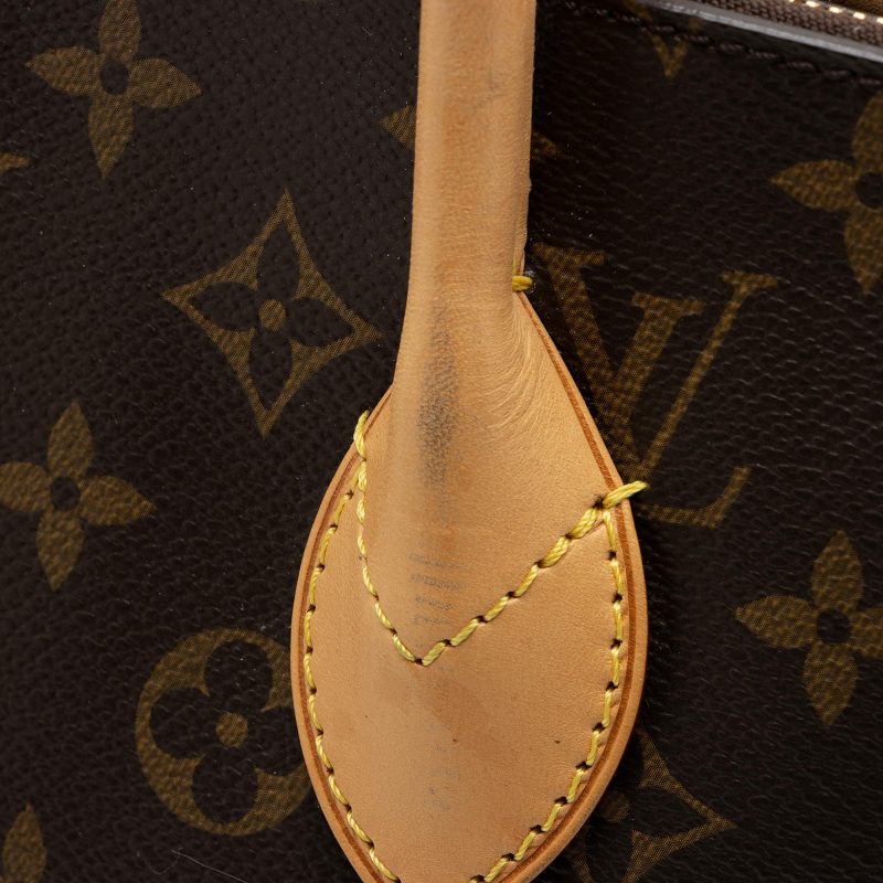 Louis Vuitton Monogram Canvas Lockit MM Satchel (SHF-23823) - Image 11
