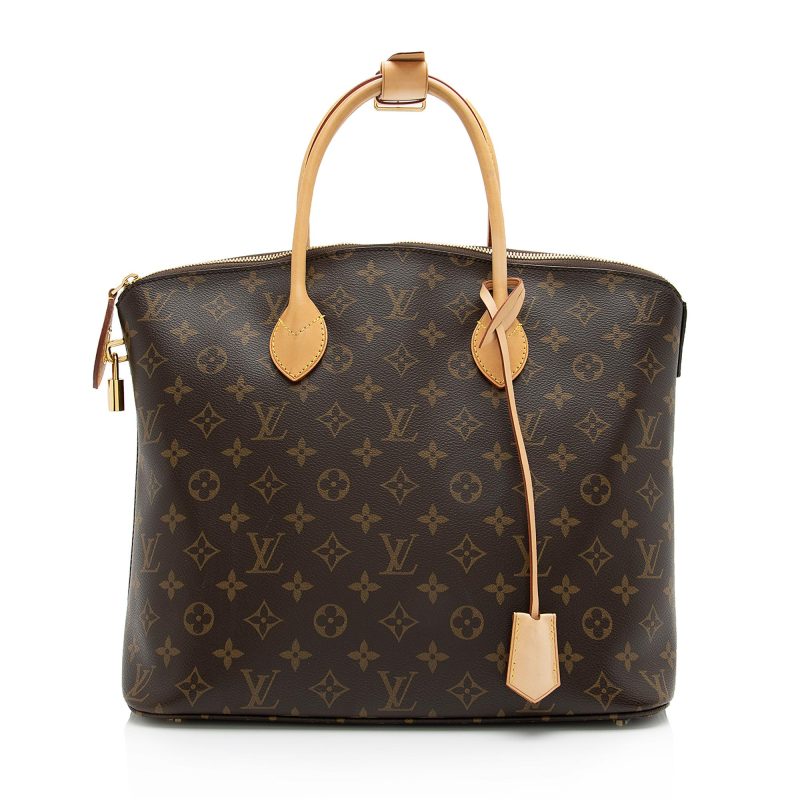 Louis Vuitton Monogram Canvas Lockit MM Satchel (SHF-23823) - Image 14