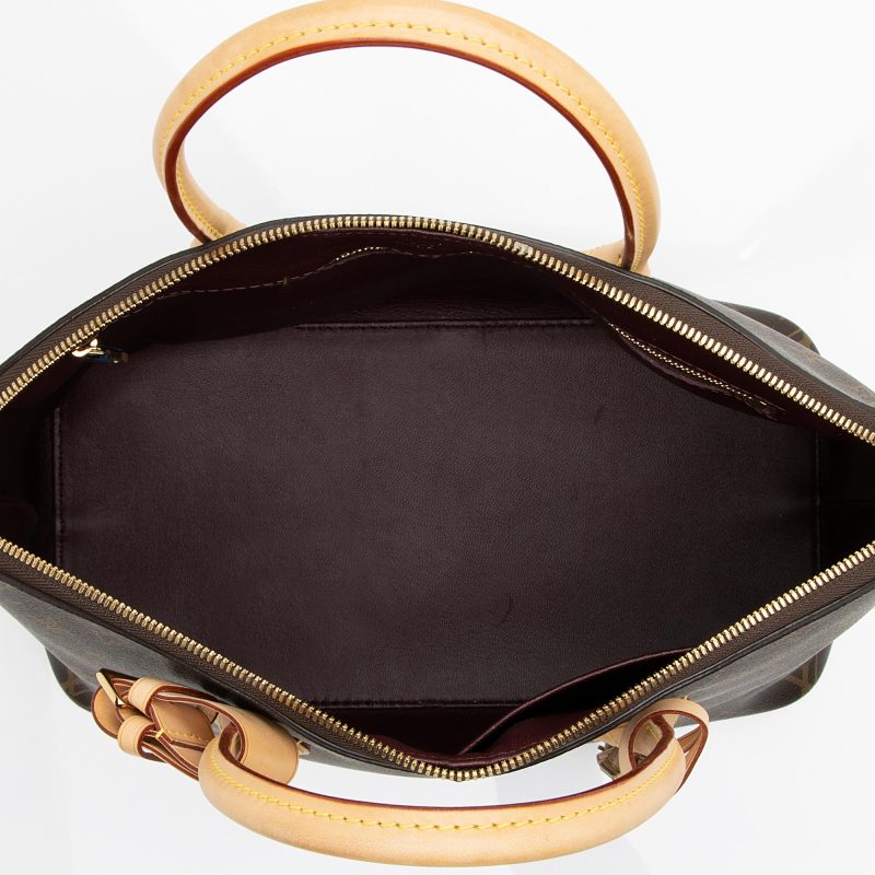 Louis Vuitton Monogram Canvas Lockit MM Satchel (SHF-23823) - Image 6
