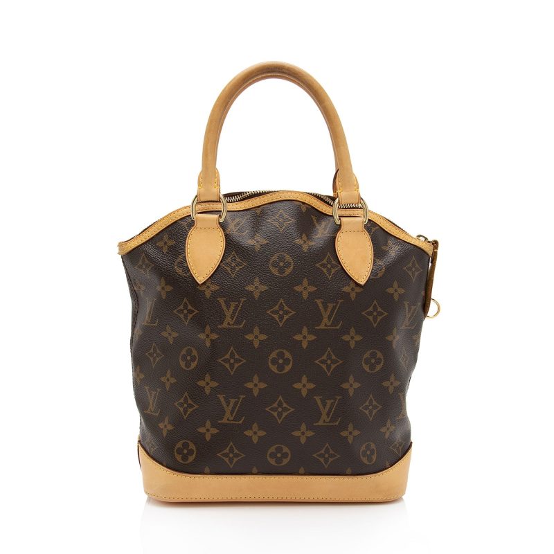 Louis Vuitton Monogram Canvas Lockit Satchel (SHF-sassyg) - Image 2