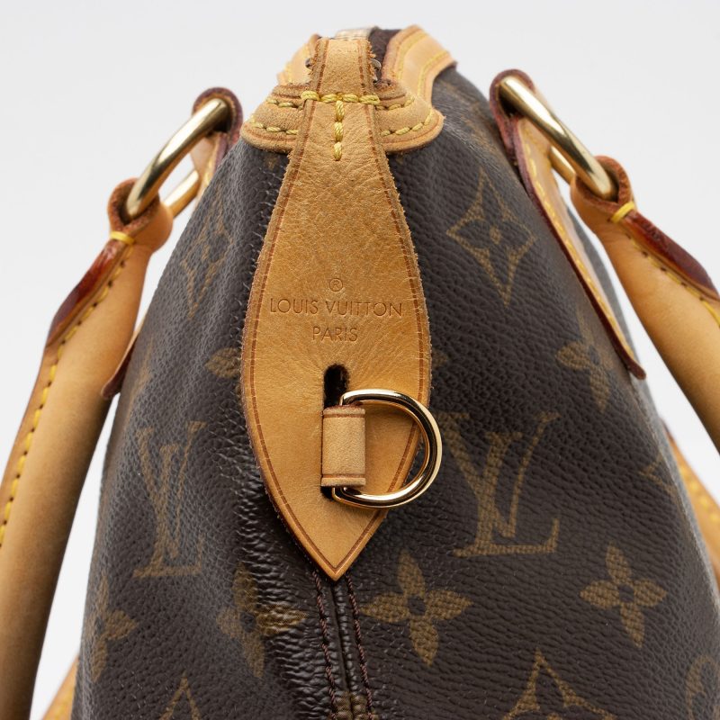 Louis Vuitton Monogram Canvas Lockit Satchel (SHF-sassyg) - Image 8