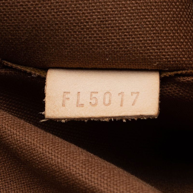 Louis Vuitton Monogram Canvas Lockit Satchel (SHF-sassyg) - Image 5