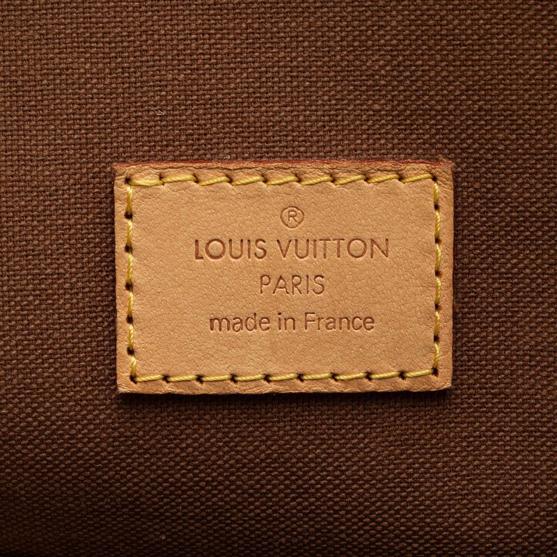 Louis Vuitton Monogram Canvas Lockit Satchel (SHF-sassyg) - Image 7