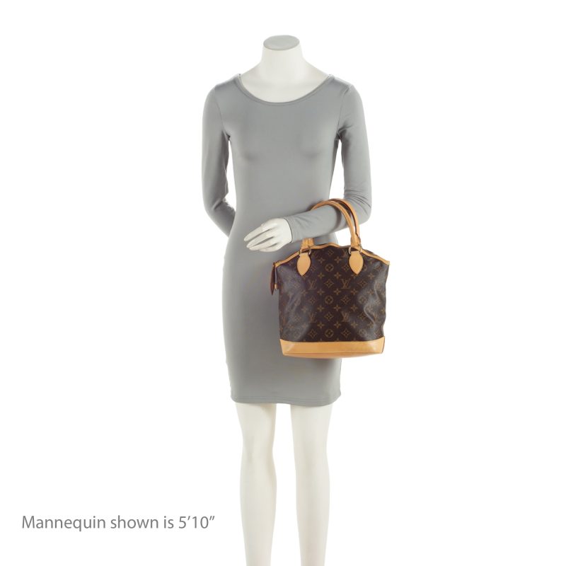 Louis Vuitton Monogram Canvas Lockit Satchel (SHF-sassyg) - Image 4