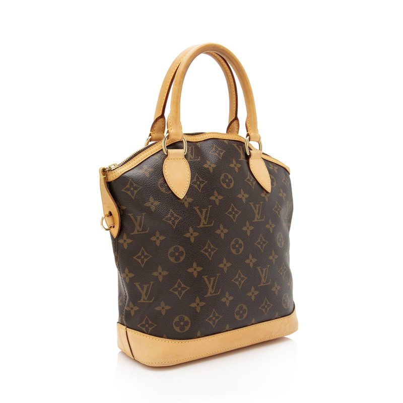 Louis Vuitton Monogram Canvas Lockit Satchel (SHF-sassyg)