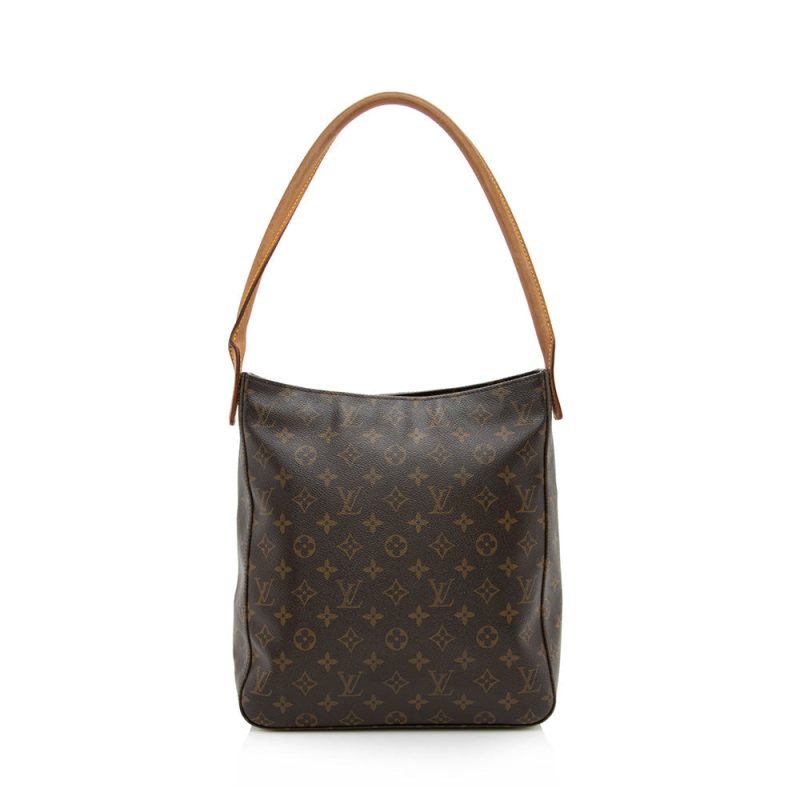 Louis Vuitton Monogram Canvas Looping GM Shoulder Bag (SHF-15767) - Image 14