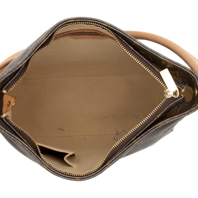 Louis Vuitton Monogram Canvas Looping GM Shoulder Bag (SHF-15767) - Image 6