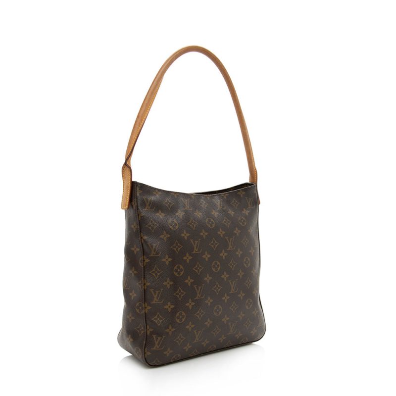 Louis Vuitton Monogram Canvas Looping GM Shoulder Bag (SHF-15767)