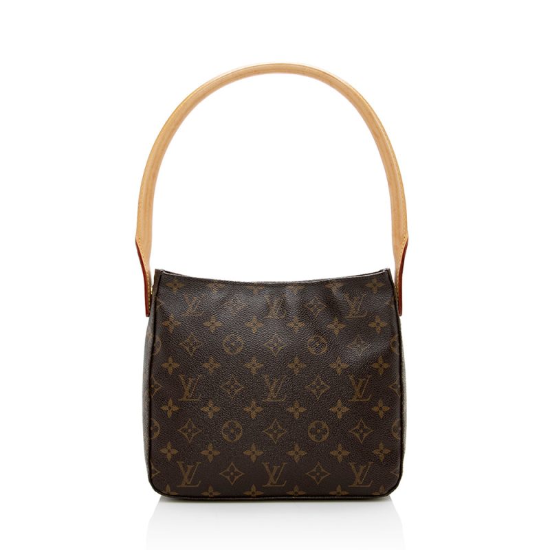 Louis Vuitton Monogram Canvas Looping MM Shoulder Bag (SHF-17160) - Image 2