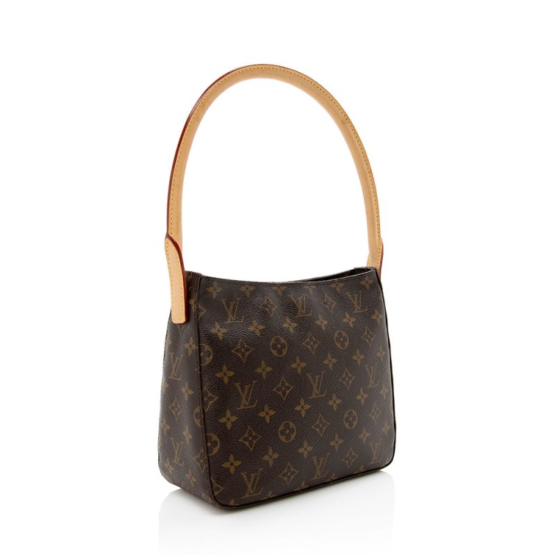 Louis Vuitton Monogram Canvas Looping MM Shoulder Bag (SHF-17160)