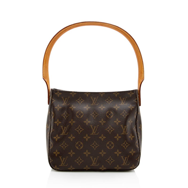Louis Vuitton Monogram Canvas Looping MM Shoulder Bag (SHF-17843) - Image 2
