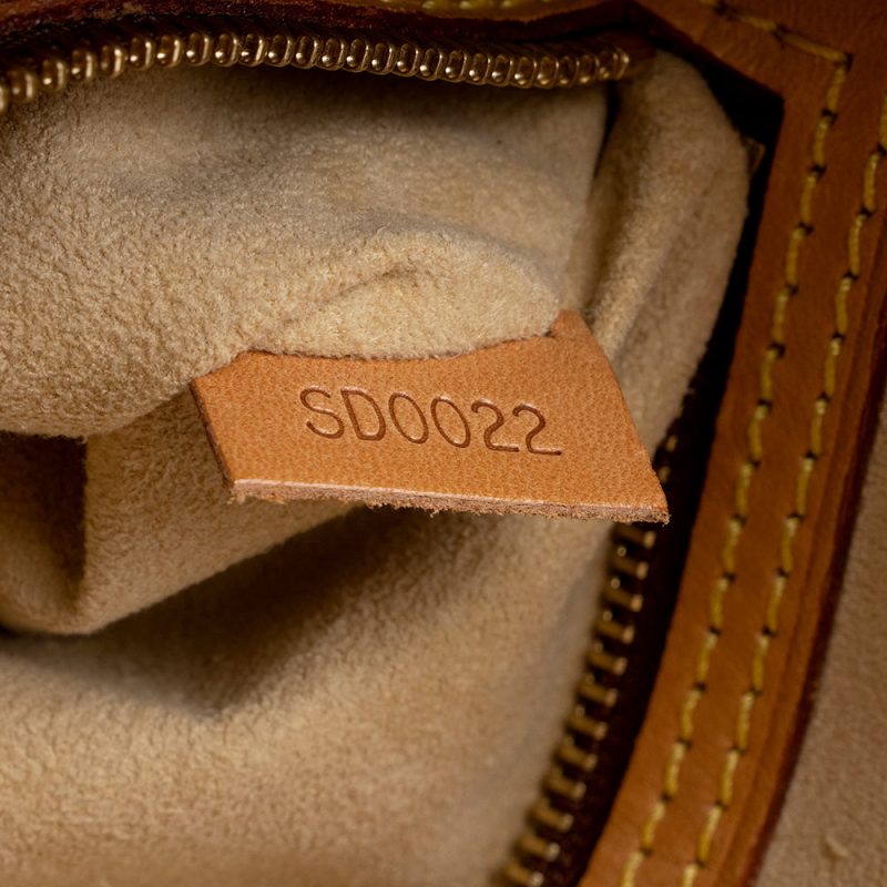 Louis Vuitton Monogram Canvas Looping MM Shoulder Bag (SHF-17843) - Image 5