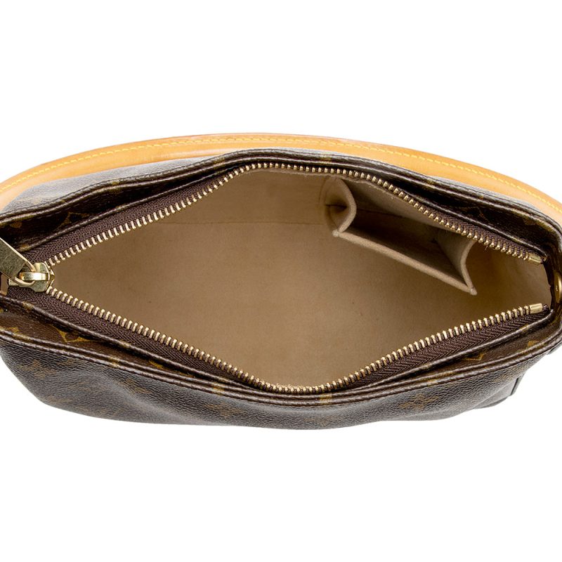 Louis Vuitton Monogram Canvas Looping MM Shoulder Bag (SHF-17843) - Image 6