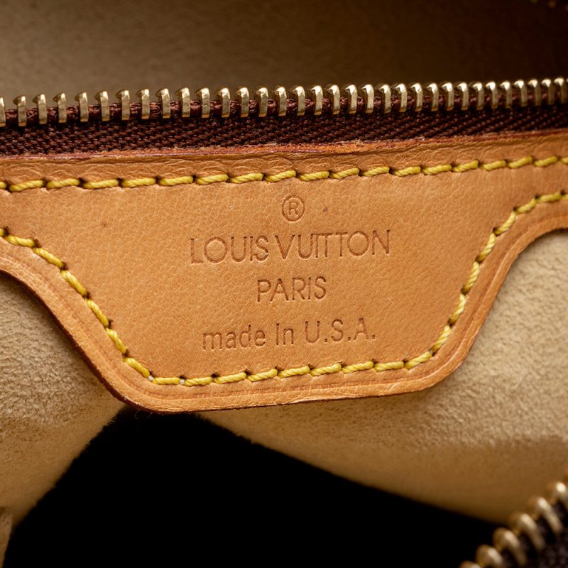 Louis Vuitton Monogram Canvas Looping MM Shoulder Bag (SHF-17843) - Image 7