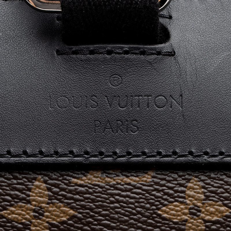 Louis Vuitton Monogram Canvas Macassar Christopher PM Backpack (SHF-21370) - Image 7