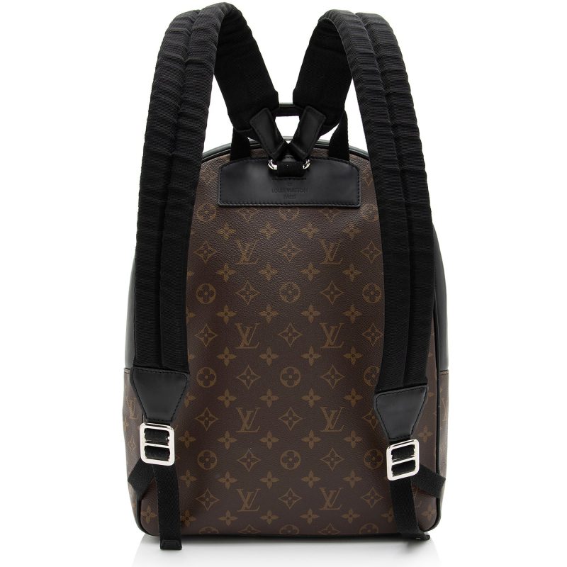 Louis Vuitton Monogram Canvas Macassar Josh Backpack (SHF-FytZ93) - Image 2
