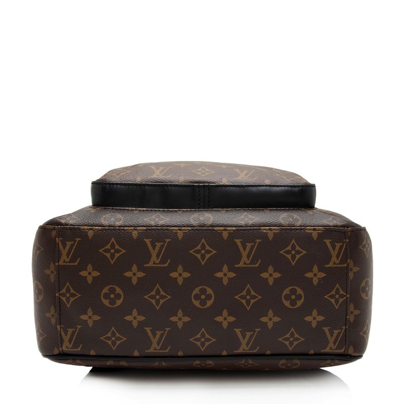 Louis Vuitton Monogram Canvas Macassar Josh Backpack (SHF-FytZ93) - Image 3
