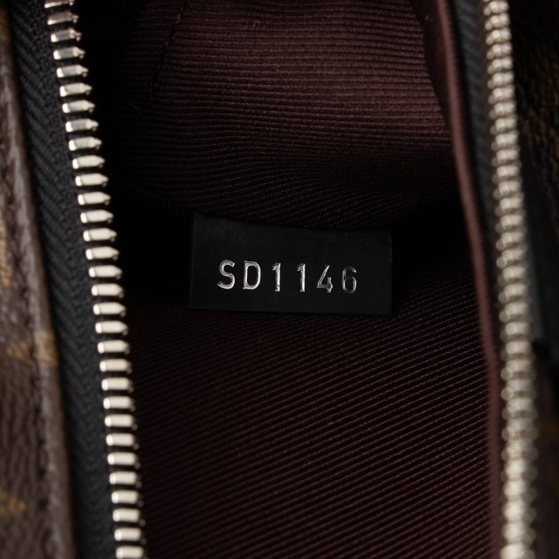 Louis Vuitton Monogram Canvas Macassar Josh Backpack (SHF-FytZ93) - Image 5