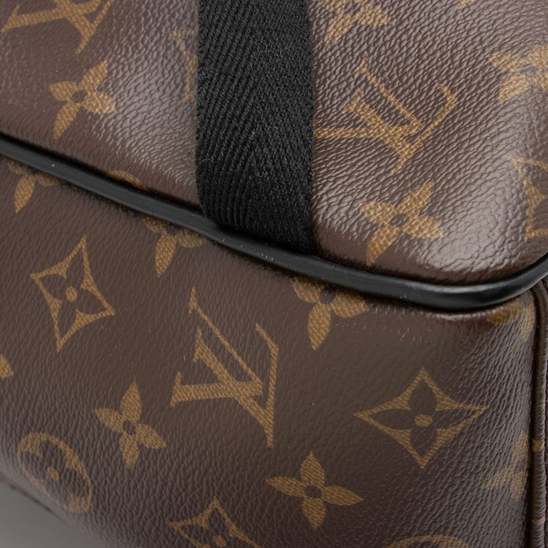 Louis Vuitton Monogram Canvas Macassar Josh Backpack (SHF-FytZ93) - Image 17