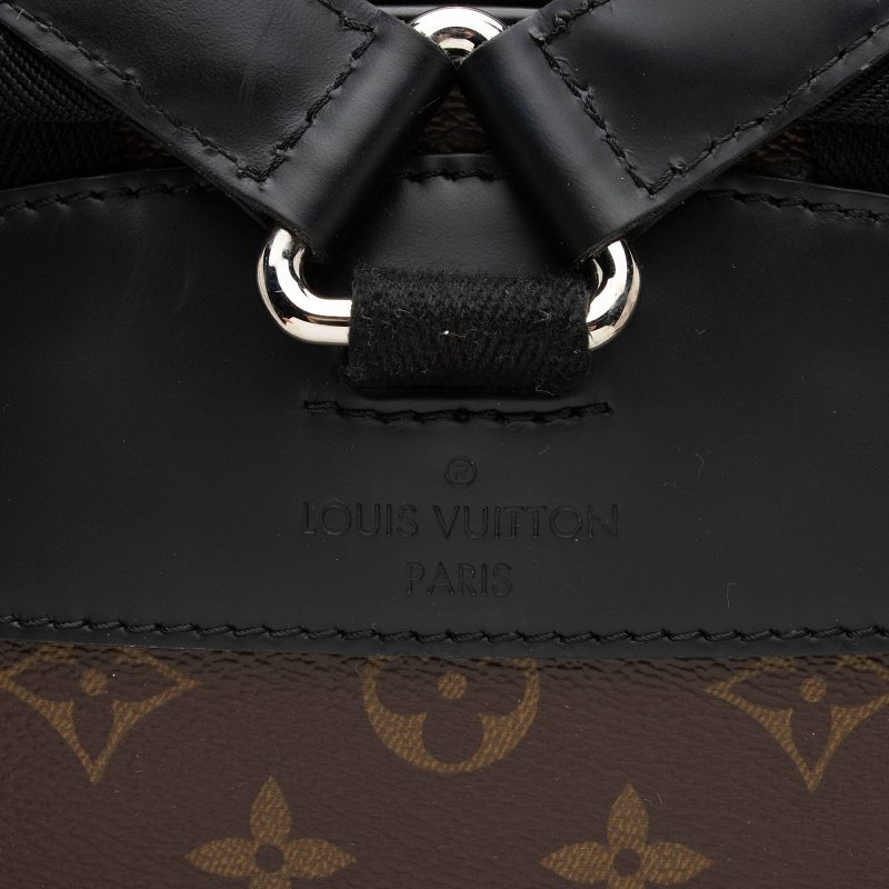 Louis Vuitton Monogram Canvas Macassar Josh Backpack (SHF-FytZ93) - Image 8