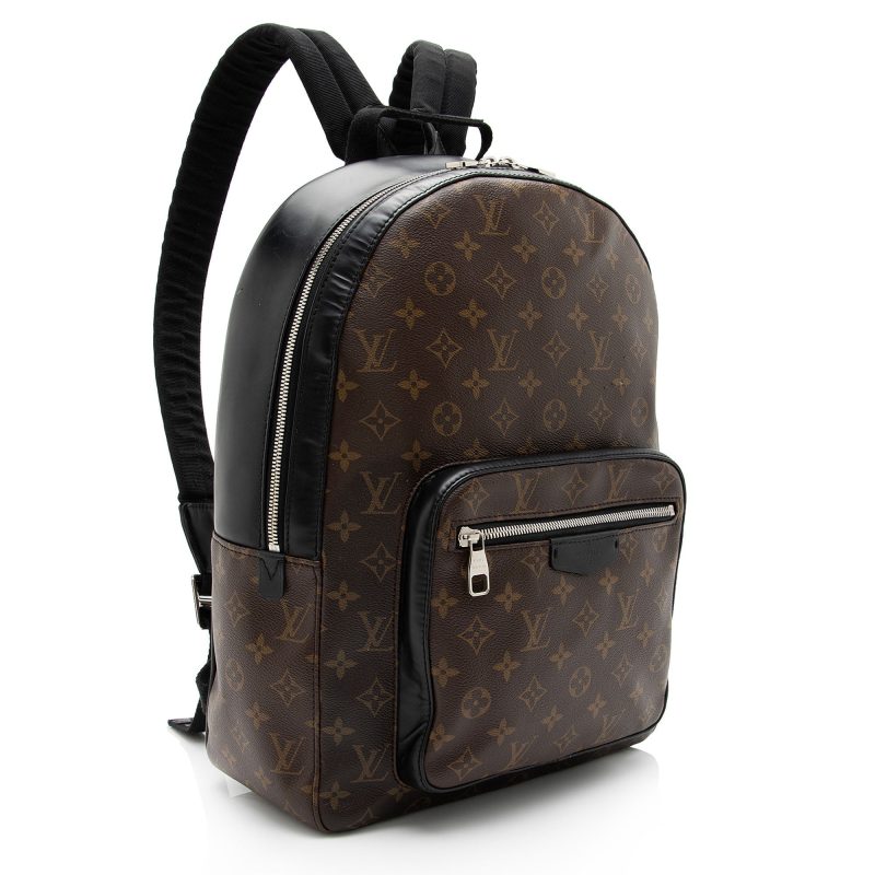 Louis Vuitton Monogram Canvas Macassar Josh Backpack (SHF-FytZ93)