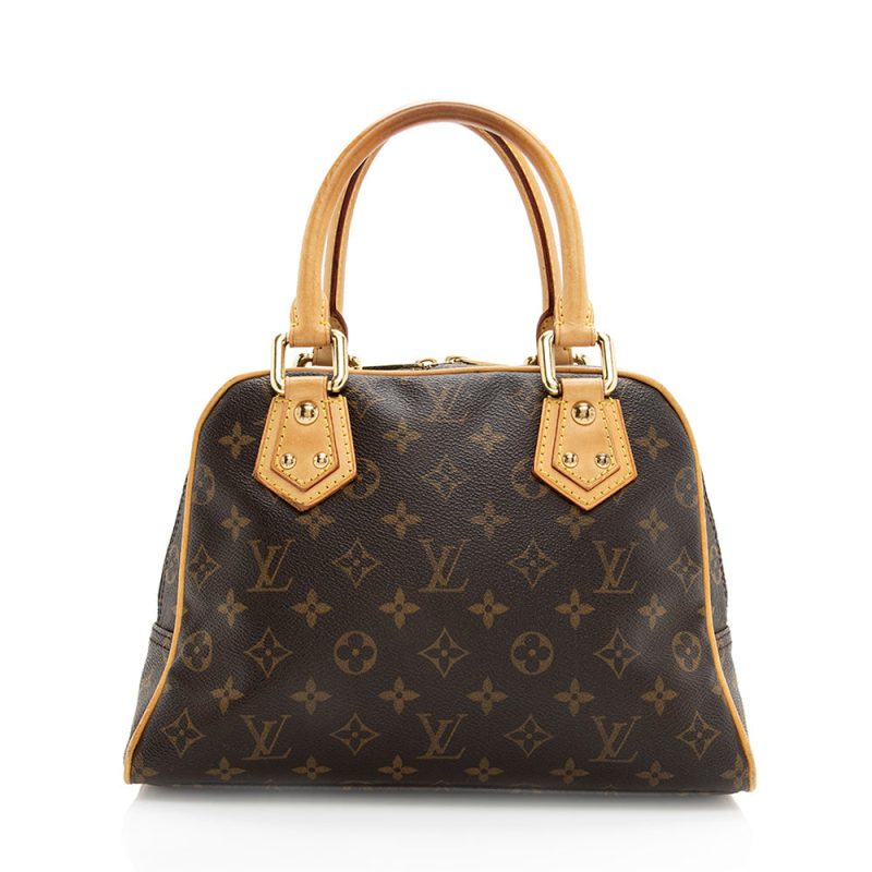 Louis Vuitton Monogram Canvas Manhattan PM Satchel - FINAL SALE (SHF-19111) - Image 2