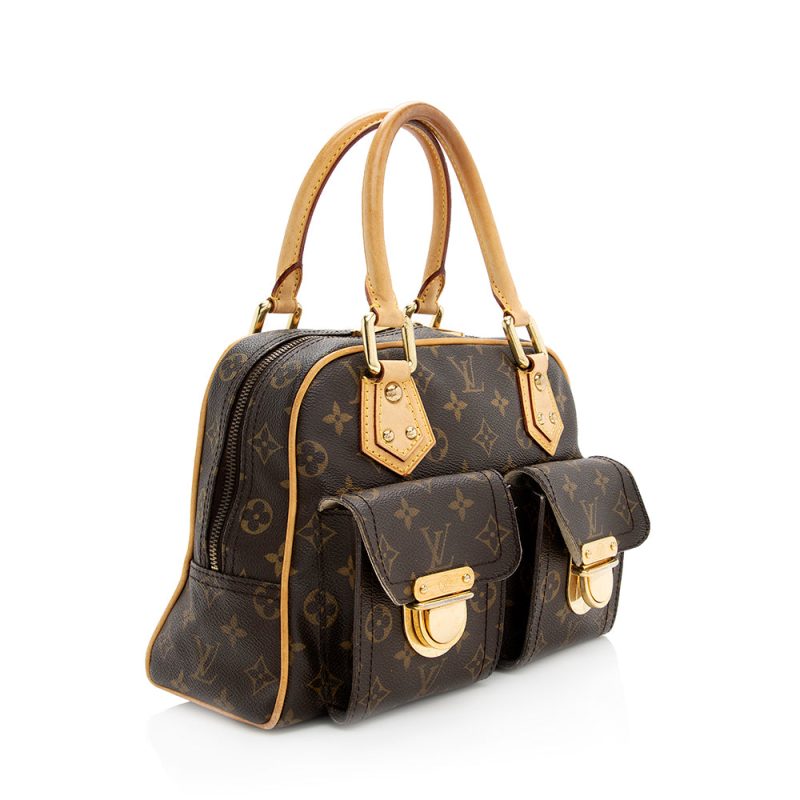 Louis Vuitton Monogram Canvas Manhattan PM Satchel - FINAL SALE (SHF-19111)