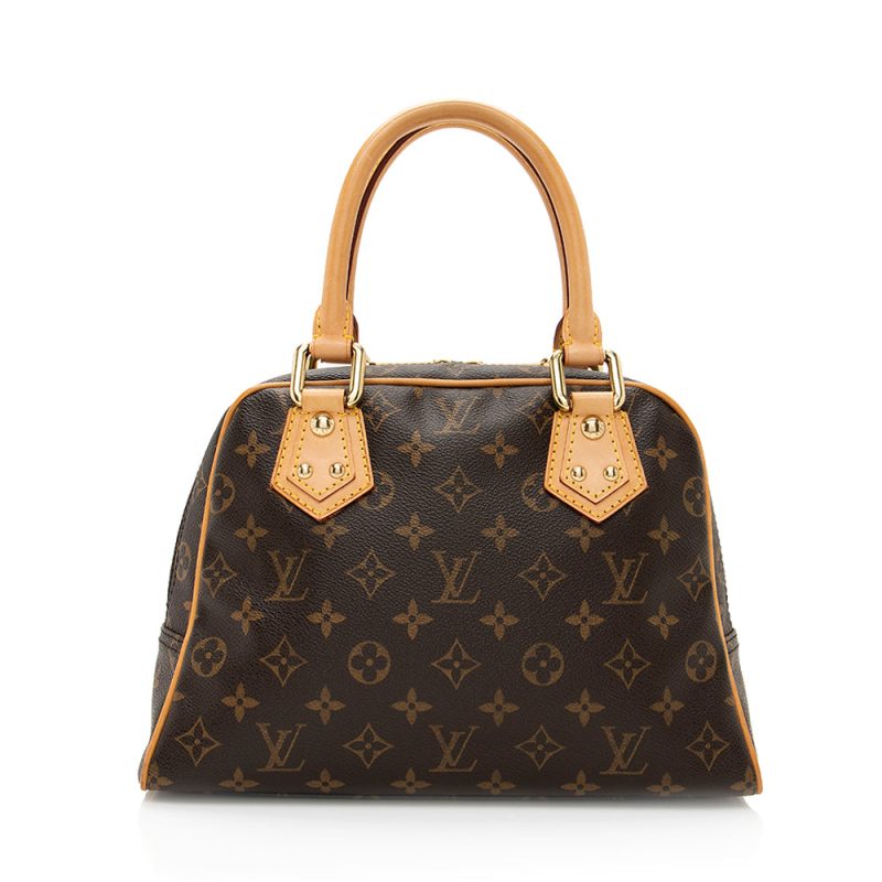 Louis Vuitton Monogram Canvas Manhattan PM Satchel (SHF-19967) - Image 2