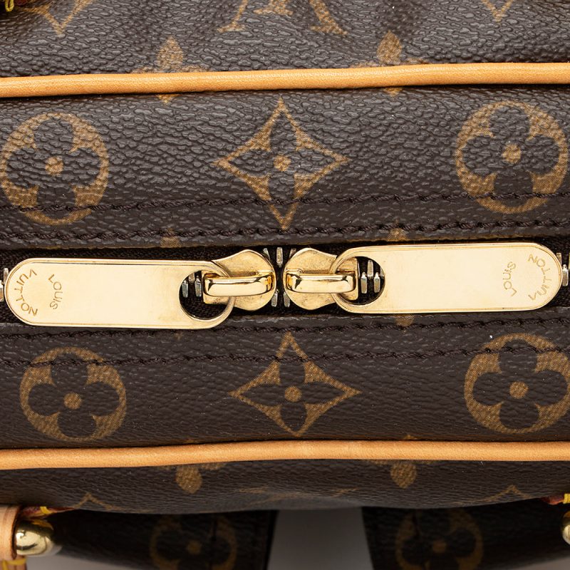 Louis Vuitton Monogram Canvas Manhattan PM Satchel (SHF-19967) - Image 8