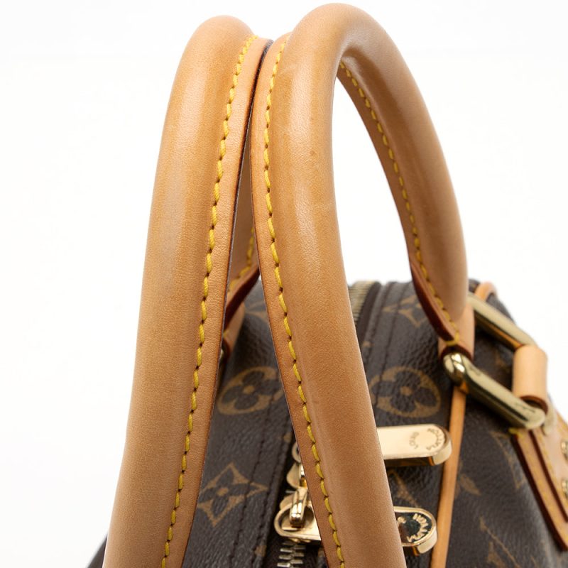 Louis Vuitton Monogram Canvas Manhattan PM Satchel (SHF-19967) - Image 9