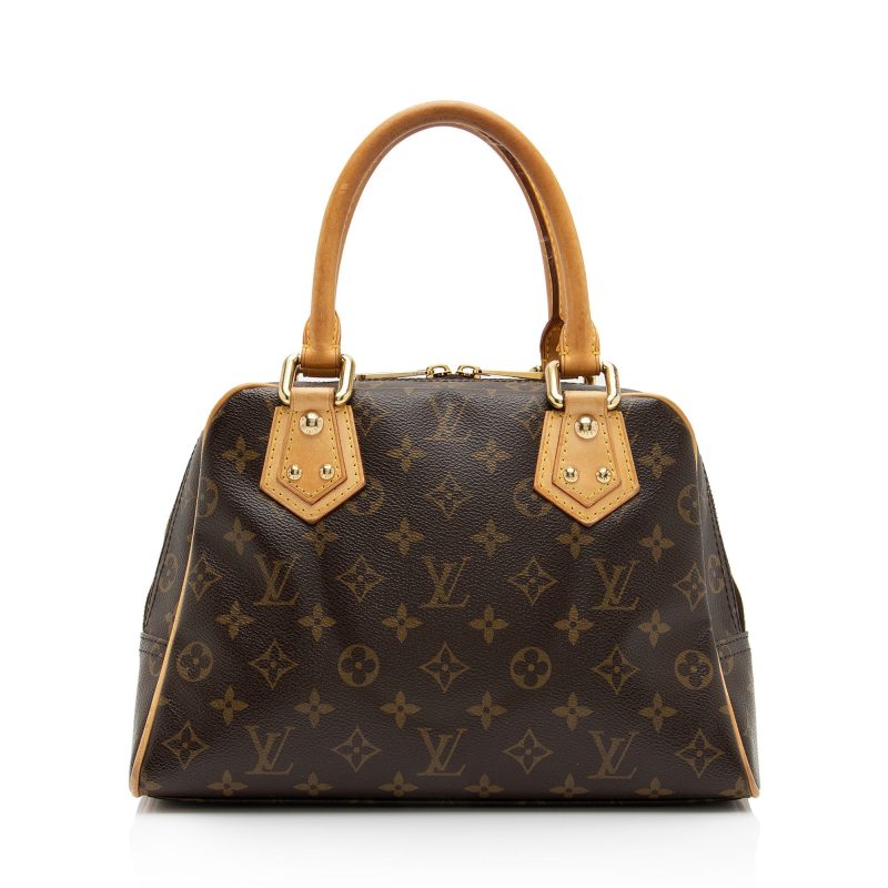 Louis Vuitton Monogram Canvas Manhattan PM Satchel (SHF-ZABdGZ) - Image 2
