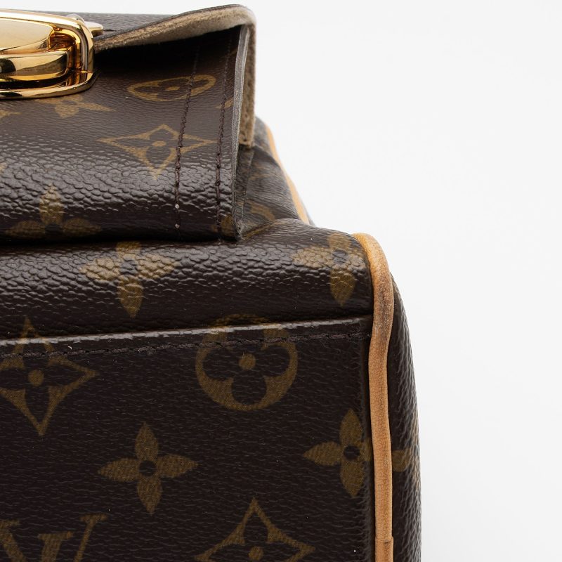 Louis Vuitton Monogram Canvas Manhattan PM Satchel (SHF-ZABdGZ) - Image 19