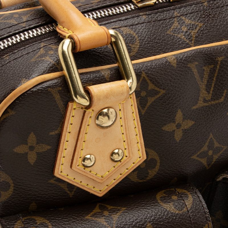 Louis Vuitton Monogram Canvas Manhattan PM Satchel (SHF-ZABdGZ) - Image 16