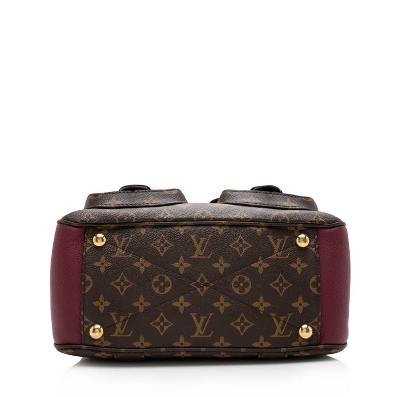 Louis Vuitton Monogram Canvas Manhattan Satchel (SHF-16518) - Image 3