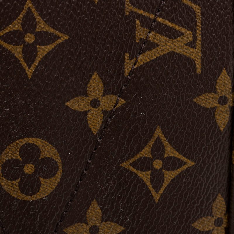 Louis Vuitton Monogram Canvas Manhattan Satchel (SHF-16518) - Image 10