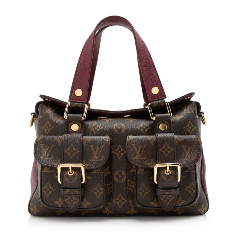 Louis Vuitton Monogram Canvas Manhattan Satchel (SHF-16518) - Image 16
