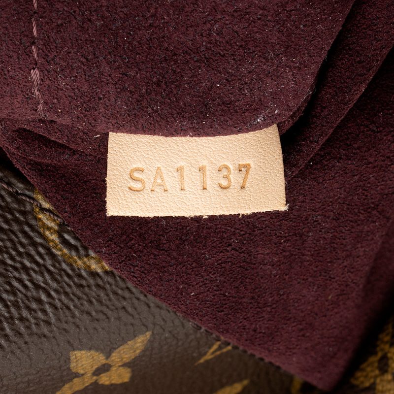Louis Vuitton Monogram Canvas Melie Shoulder Bag (SHF-19396) - Image 5