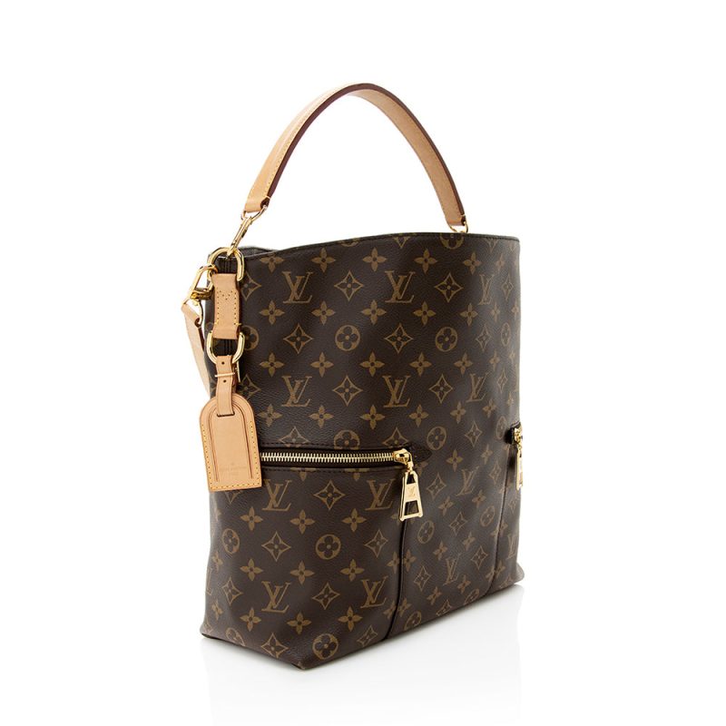 Louis Vuitton Monogram Canvas Melie Shoulder Bag (SHF-19396)