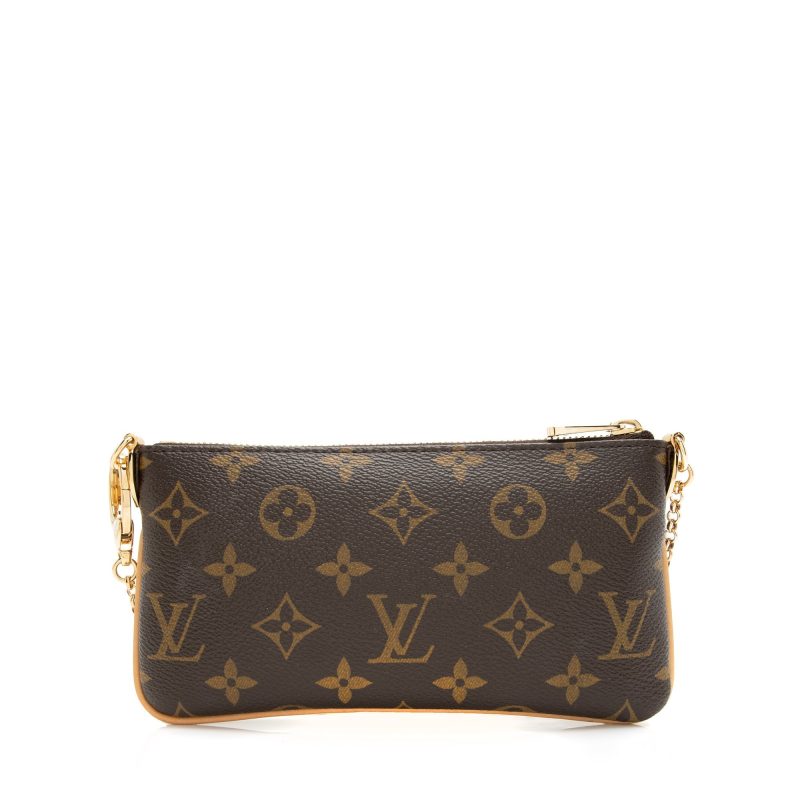 Louis Vuitton Monogram Canvas Milla MM Pochette (SHF-23941) - Image 2